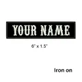 6 iron on