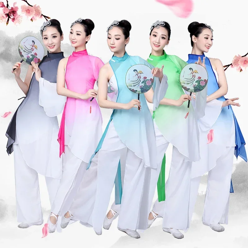 

2025Traditional Chinese Folk Dance Costume for Woman Dance Costumes Kids Costume Yangko Girl Children Dress Women Yangge Clothin