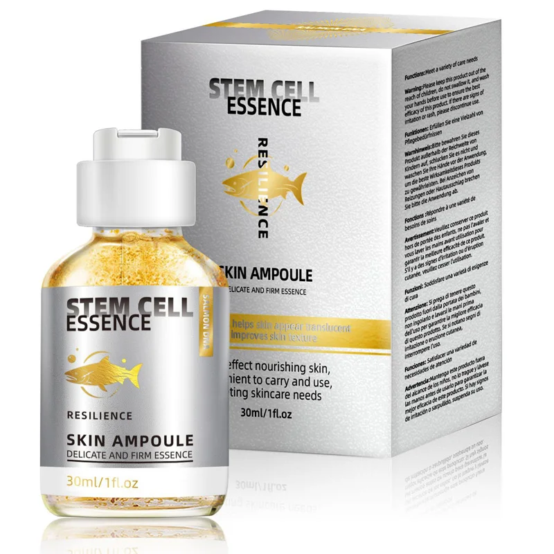 Salmon DNA Ampoule,Salmon Stem Cell Serum with PDRN,Infused with Niacinamide,Ampoule for Deep Hydration, Radiance, 1 fl.oz