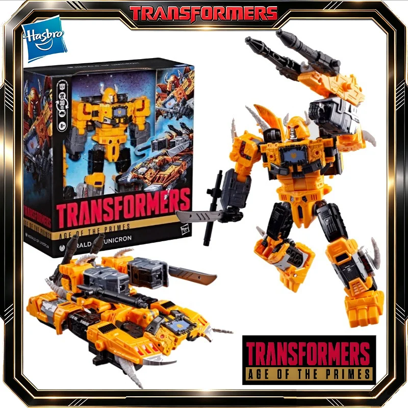 In-Stock Hasbro Classic Transformers Toy Age Of The Primes Leader Class Herald Of Unicron Action Figure Robot Toys Hobbies Gifts