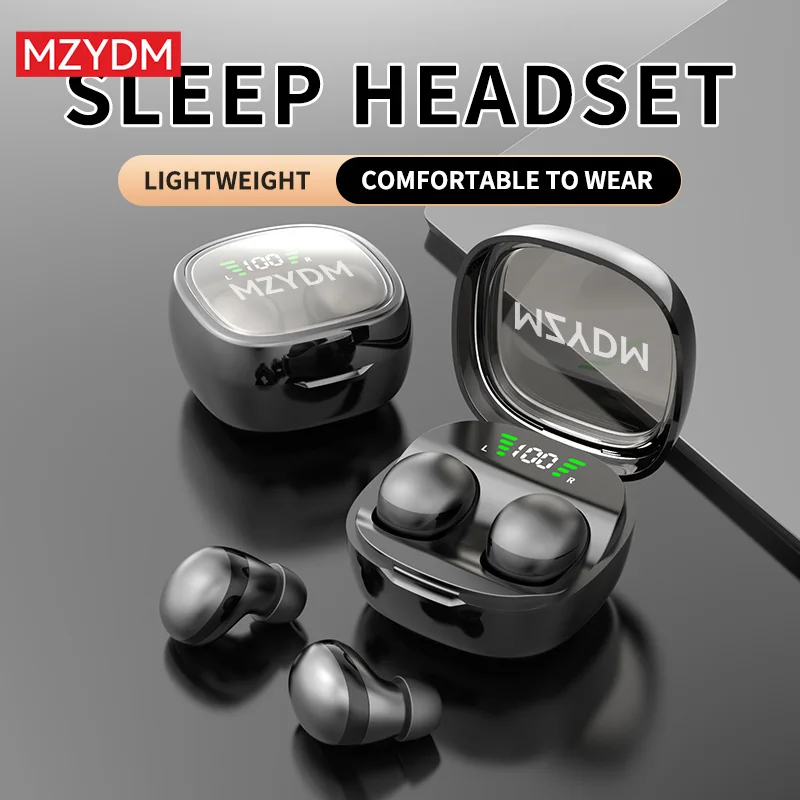 

Беспроводная Bluetooth 5,3 гарнитура Mini 13, маленькие наушники для сна, работы, спортивные невидимые наушники, HIFI, наушники с басовым звуком ﻿