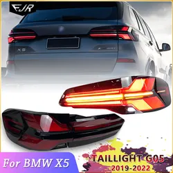 For Bmw X5 G05 2019-2023 Car Led Taillights Upgrade LED Rear Tail Lights Turn Brake Drl Auto Lamp Accessory