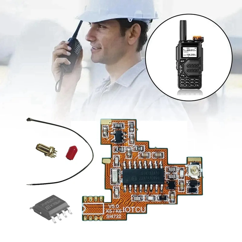 SI4732 V5.0 FPC Modification Module+2M Chip Kit For Quansheng UV K5 K6  Shortwave Full Band/Single Sideband Reception