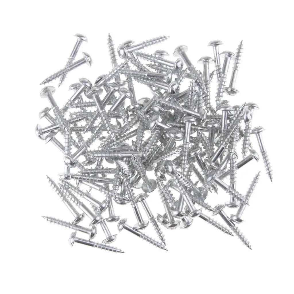 2-6 Pak 100Pcs Hoge Sterkte Gat Schuine Zelftappende Schroef Voor Zak Gat Jig