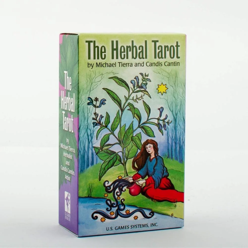 

The Herbal Tarot Deck - 78 Botanical Tarot Cards for Healing and Meditation 10.3*6cm