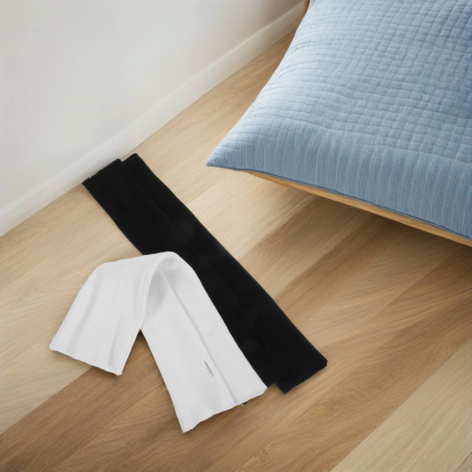 

2Pairs Warm Fingerless Arm Sleeves Knitted Long Yarn Gloves Thumb Hole Arm Warmers Knit Thermal Outdoor Winter Cold Weather