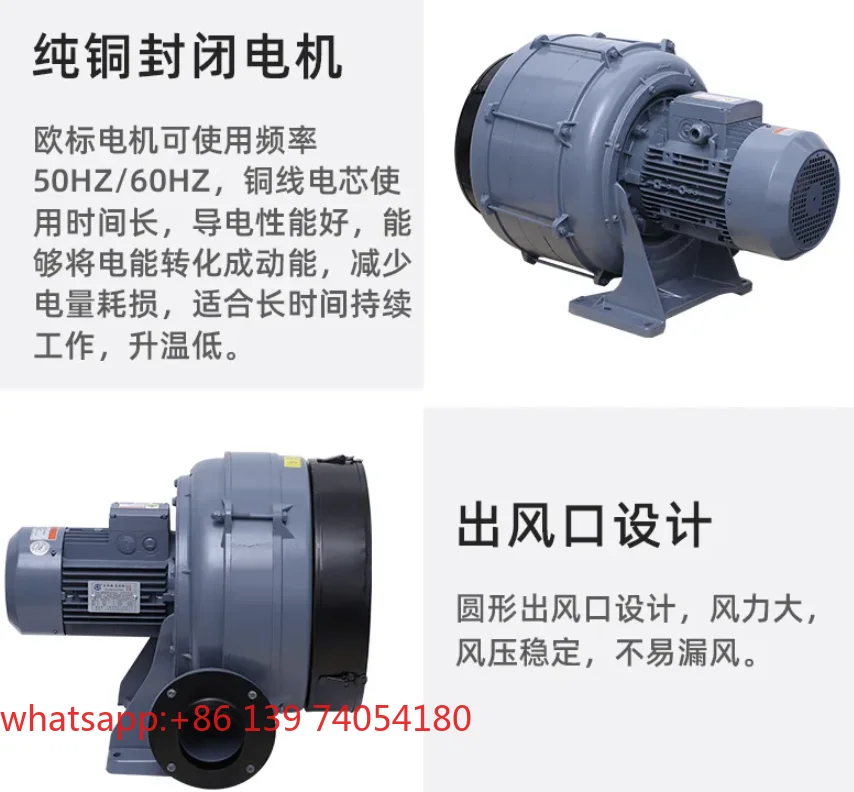 suitable for HTB125-1005 Tunpu type medium combustion fan combustion assisting fan HTB125-704 medium