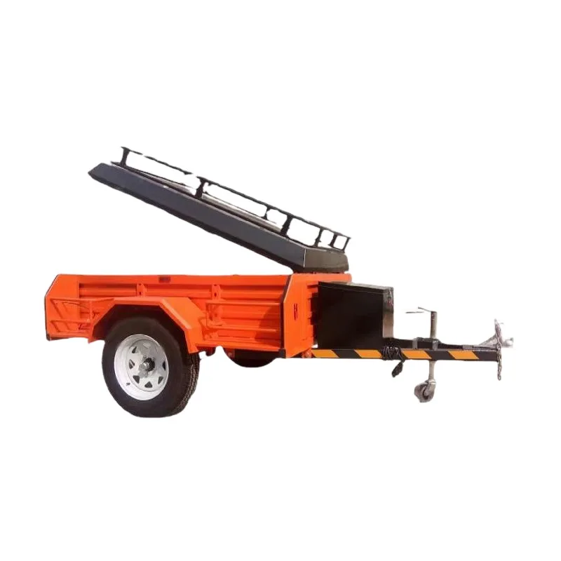 

High Quality 4x4 Off Road Pickup Truck Camping Roof Tent Camper Travel Trailer with Storage Tool Box Overland Gear