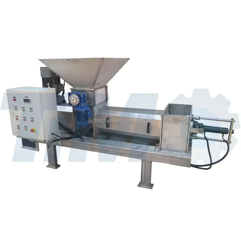 Dewatering Screw Press with Gear Motor and Bearing for Wet Soft Plastic Waste Treatment Heavy Stainless Steel