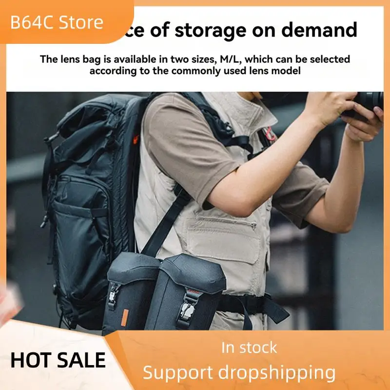

B64C Lens Bag For 70-200Mm Telephoto Lenses DSLR Camera Storage Bag Telephoto Lens Protective Cover For Nikon Canon M