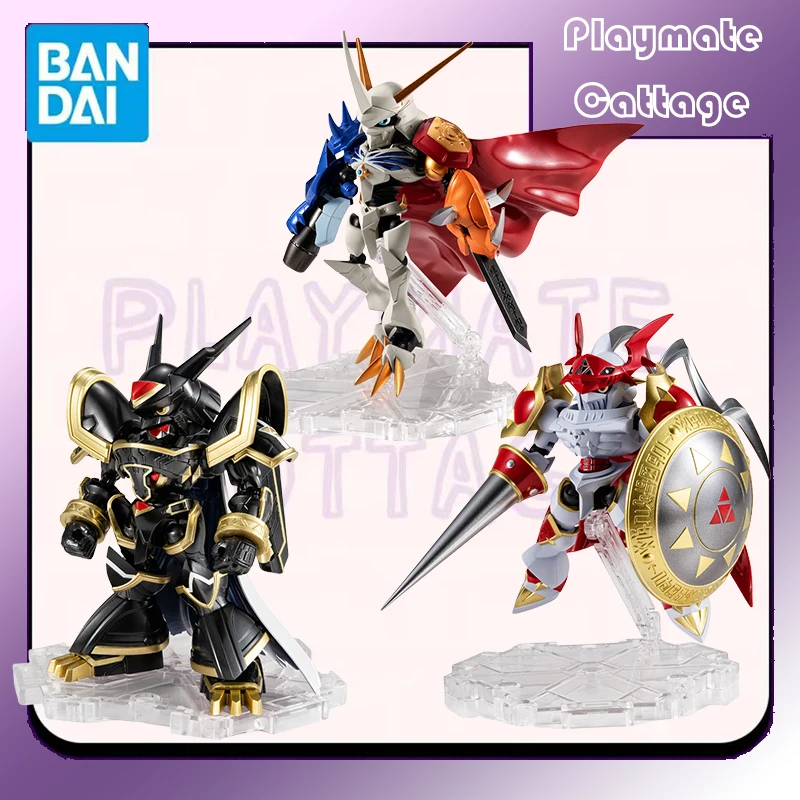 

In Stock BANDAI Original NX EDGE STYLE Digimon Adventure Omegamon Dukemon Alphamon Special Color Ver Anime Figure Model Toy Gift