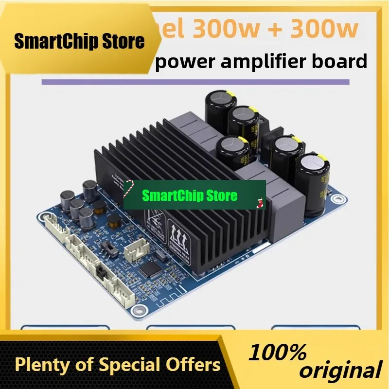 SmCp2.0 Dual Channel Adjustable Module Tpa3255 Fever Hifi Stereo High Power Amplifier Board 2 * 300w