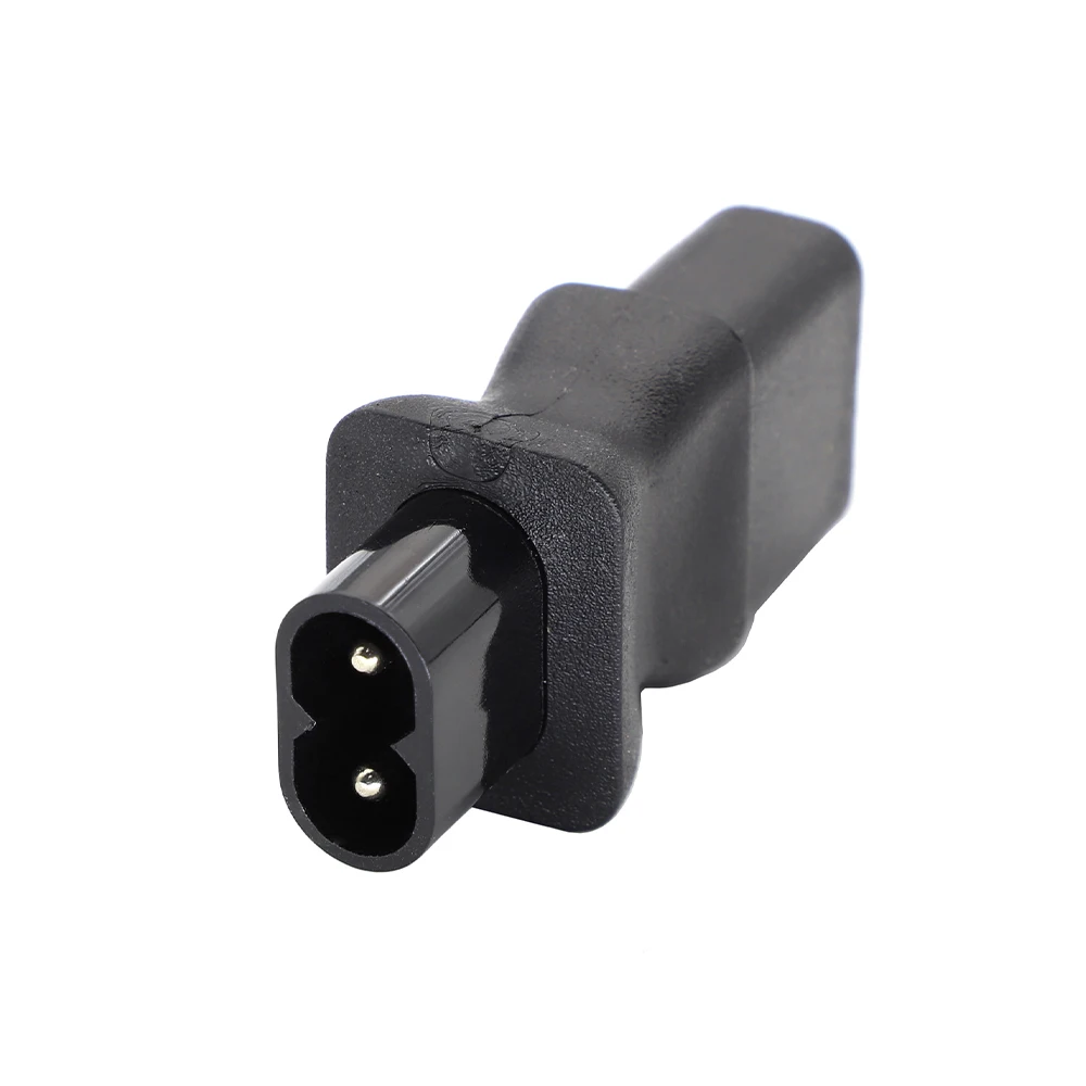  1/3/5pcs IEC 320 C13 to IEC C8 Converter Socket , IEC 3Pin female to 2Pin male power adapter Adaptor ,C8 male to iec C13