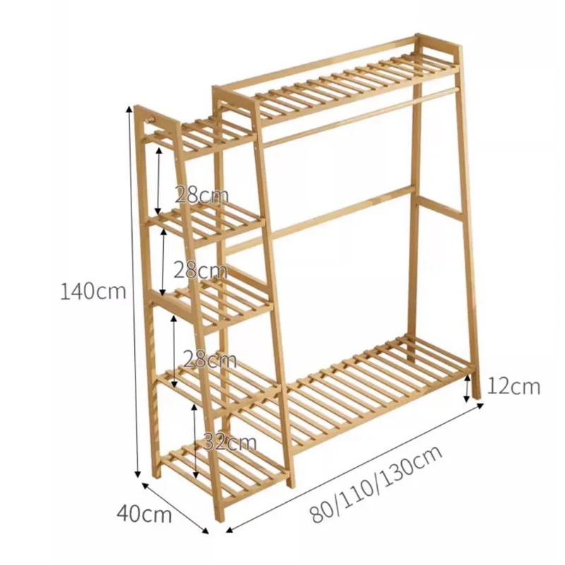 رفوف معطف داخلية لللباس، منظم خشبي بسيط، رفوف معطف موفرة للمساحة، خزائن حائط، أثاث قاعة المدخل Perchero #6