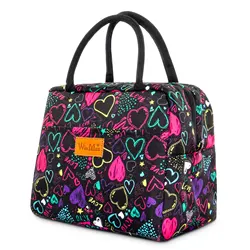 Lunch Box Lunch Bag Insulated Cooler Bag Waterproof Thermal Bag for Women Children Girls and Ladies, Cute for Work Picnic School