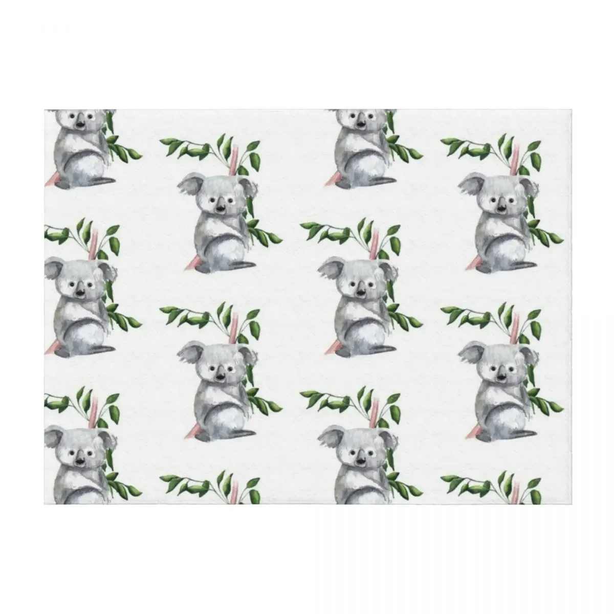 

Australian Native Koala Bear Throw Blanket funny gift For Decorative Sofa Blankets For Baby for winter Blankets