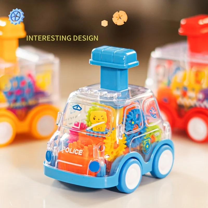 Baby Toy Cars Press and Go Car for Toddlers, Light Up Toys Birthday Gifts for Kids Boys Girls