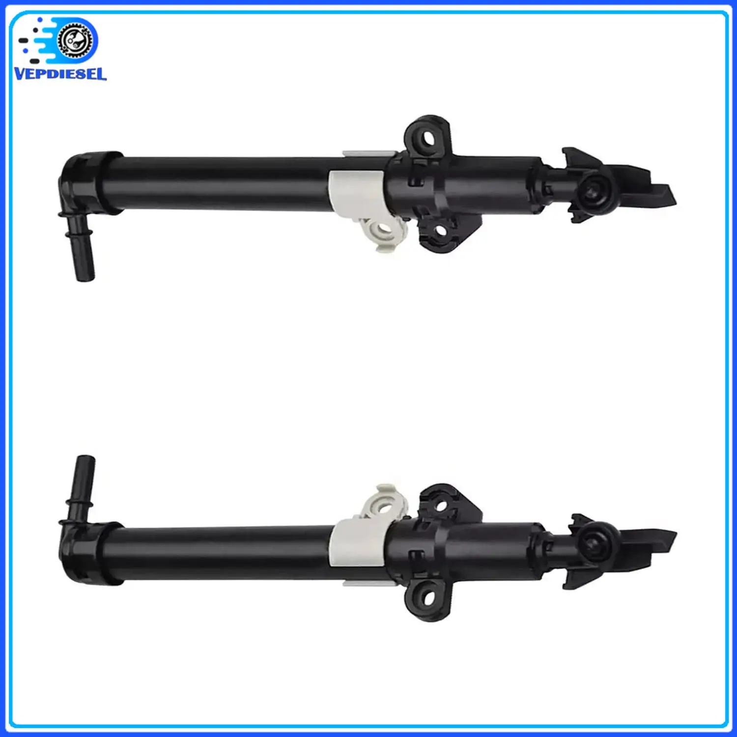 1set Left Right Front Headlight Washer Nozzle Headlamp Cleaning Spray Pump 68349873AB 68349872AB ﻿For Jeep Grand Cherokee