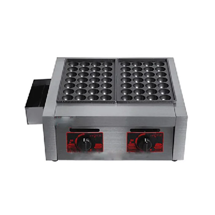 Factory Price Electric Lpg Gas Fish Ball Machine Commercial Gas Tokoyaki Machines