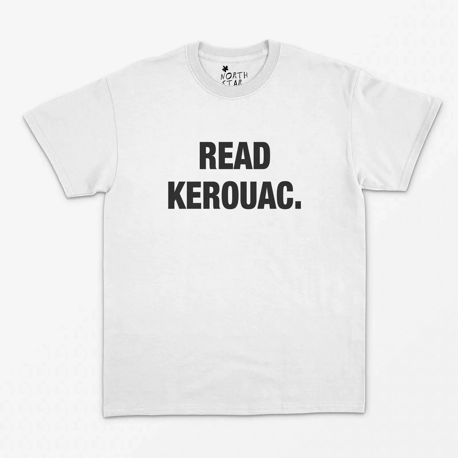 Read Kerouac T Shirt Jack On The Road Literature Book Lover Poetry for Literary Fans S M L XL vintage Washed Versatile Stylish