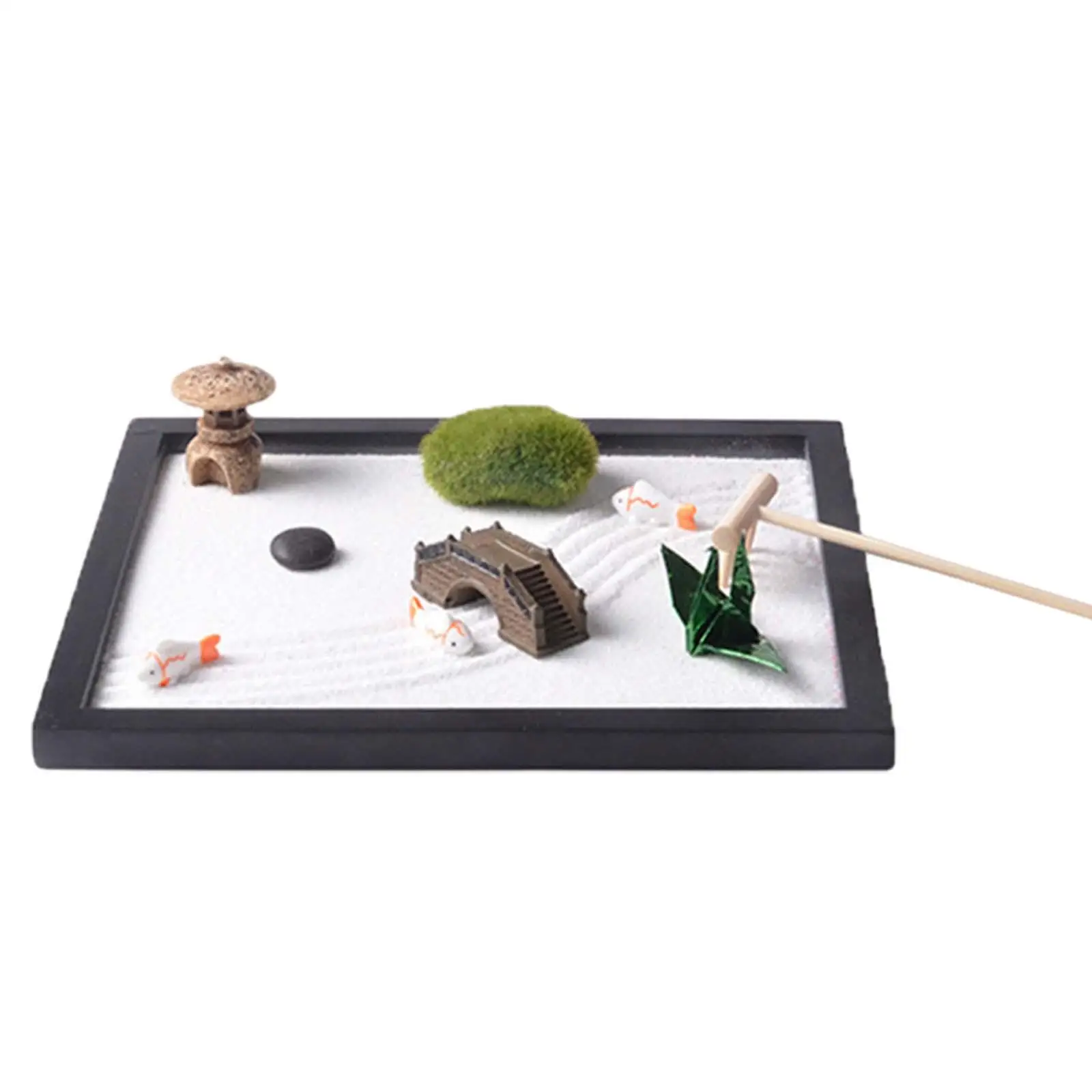 

Zen Sand Garden для стола, Zen Garden Kit для стола, декор для медитации, йоги