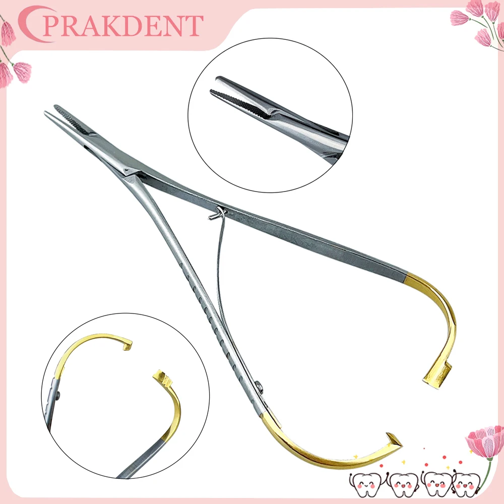 

Dental Needle Holder Stainless Steel Mathieu Needle Holder Tweezers Orthodontic Instrument Surgical Device Instrument Equipment