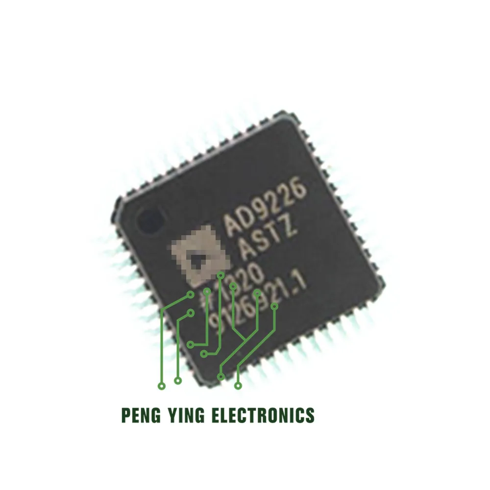 1PCS 100%New AD9226 AD9226AST AD9226ASTZ QFP48 12-bit, 65msps ADC converter new original