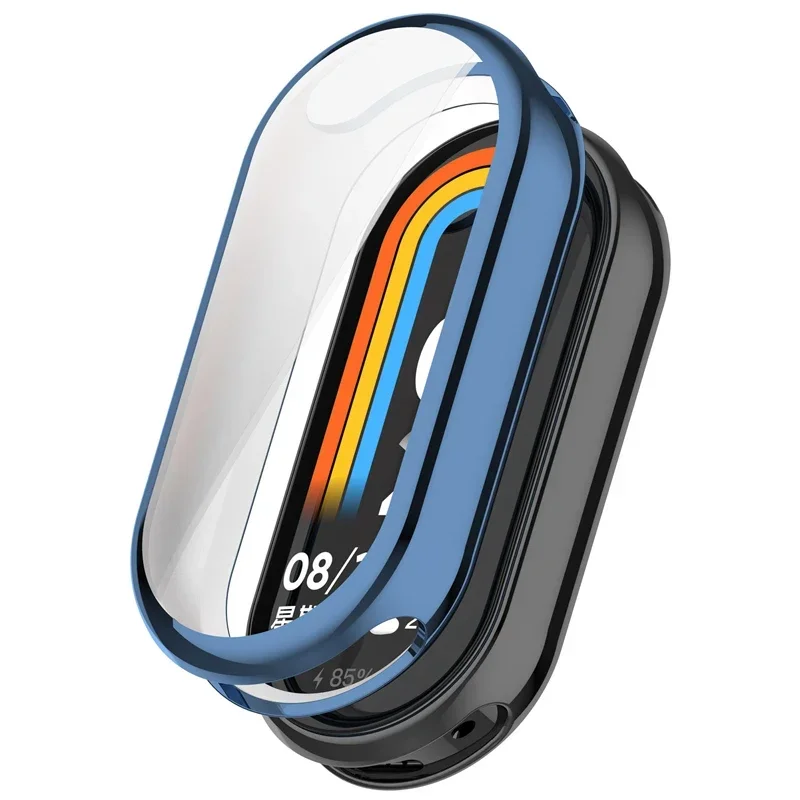 غطاء حافظة واقي لـ شاومي مي باند 8 ، واقي شاشة ، تبو ناعم ، تحكم حساس باللمس ، ملحقات Miband 8