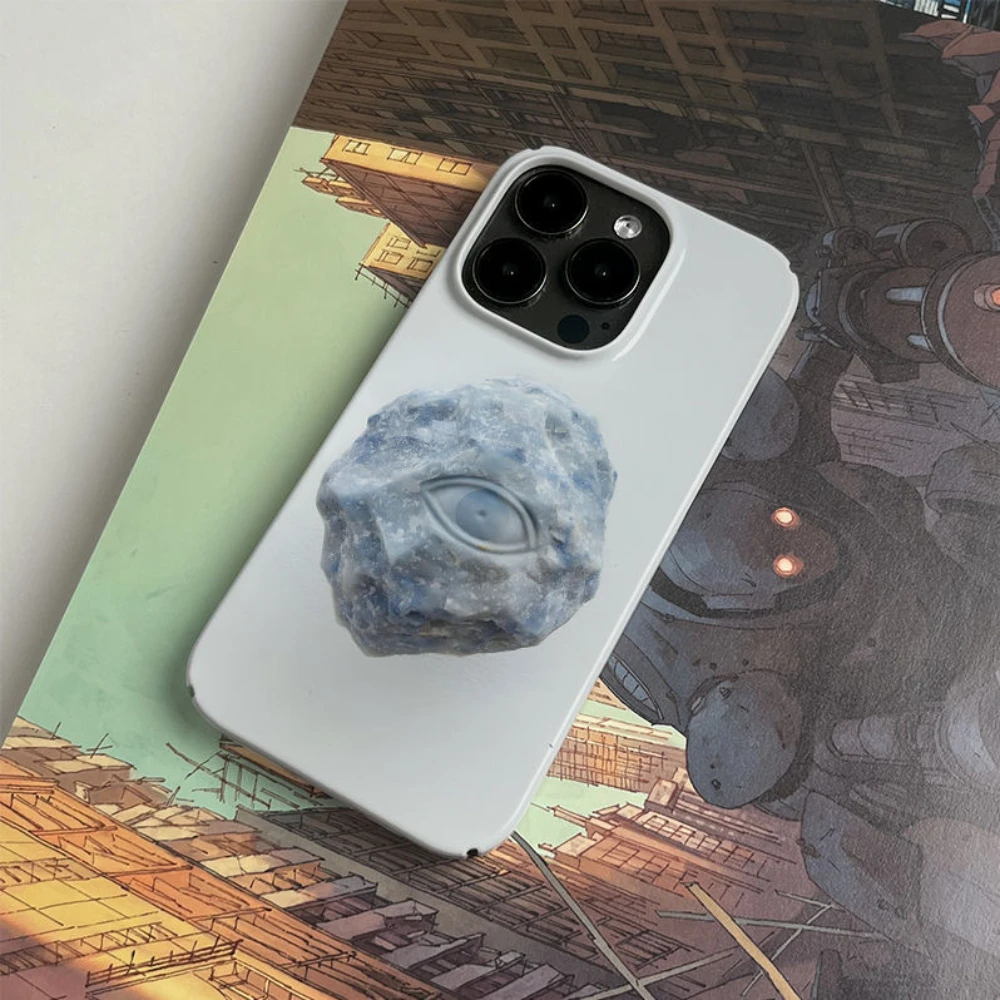 حافظة هاتف إبداعية وغامضة بتصميم فريد من نوعه من Rock - لهاتف iPhone 16 15 14 11 12 13 Pro Max Plus غطاء خلفي