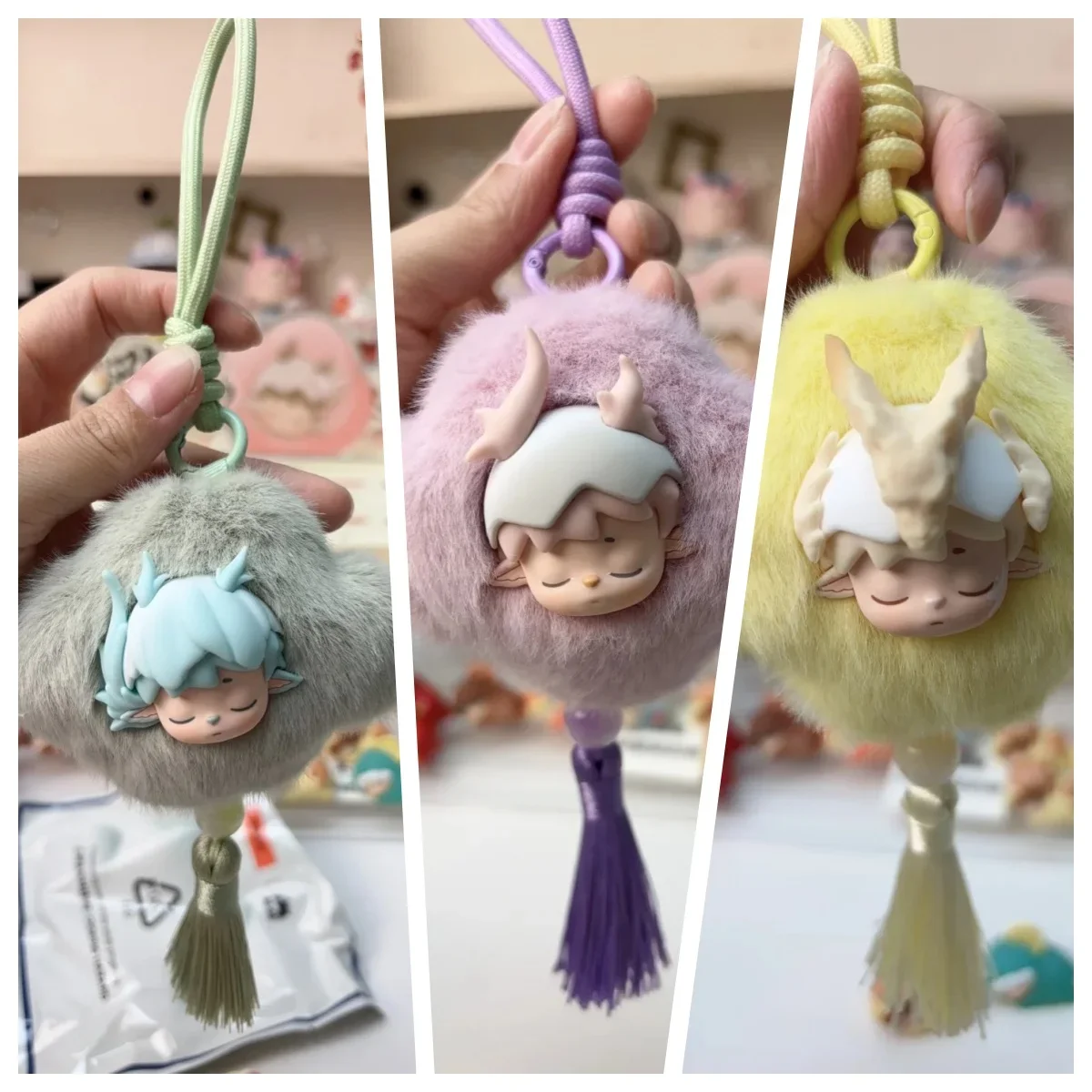 

New Blind Box Genuine Heyone Mimi Feng Hua Lu Series Toy Creative Car Decor Sachet Pendant Feng Hua Lu Mystery Box Birthday Gift