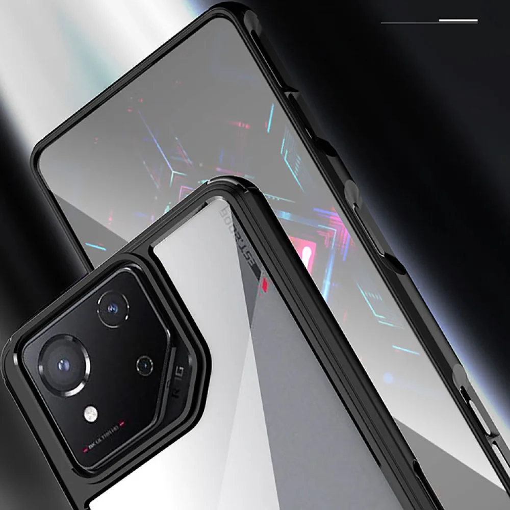ROG 8/ROG 8 Pro용 TPU + PC 휴대폰 보호 케이스, 휴대폰 액세서리
