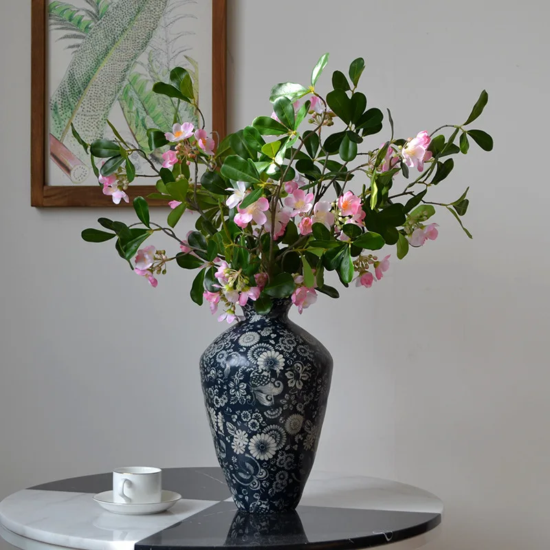 85 سنتيمتر زهرة السلطعون الاصطناعية ديكور المنزل مطعم فستان الزفاف الطريق زهرة التصوير الدعائم