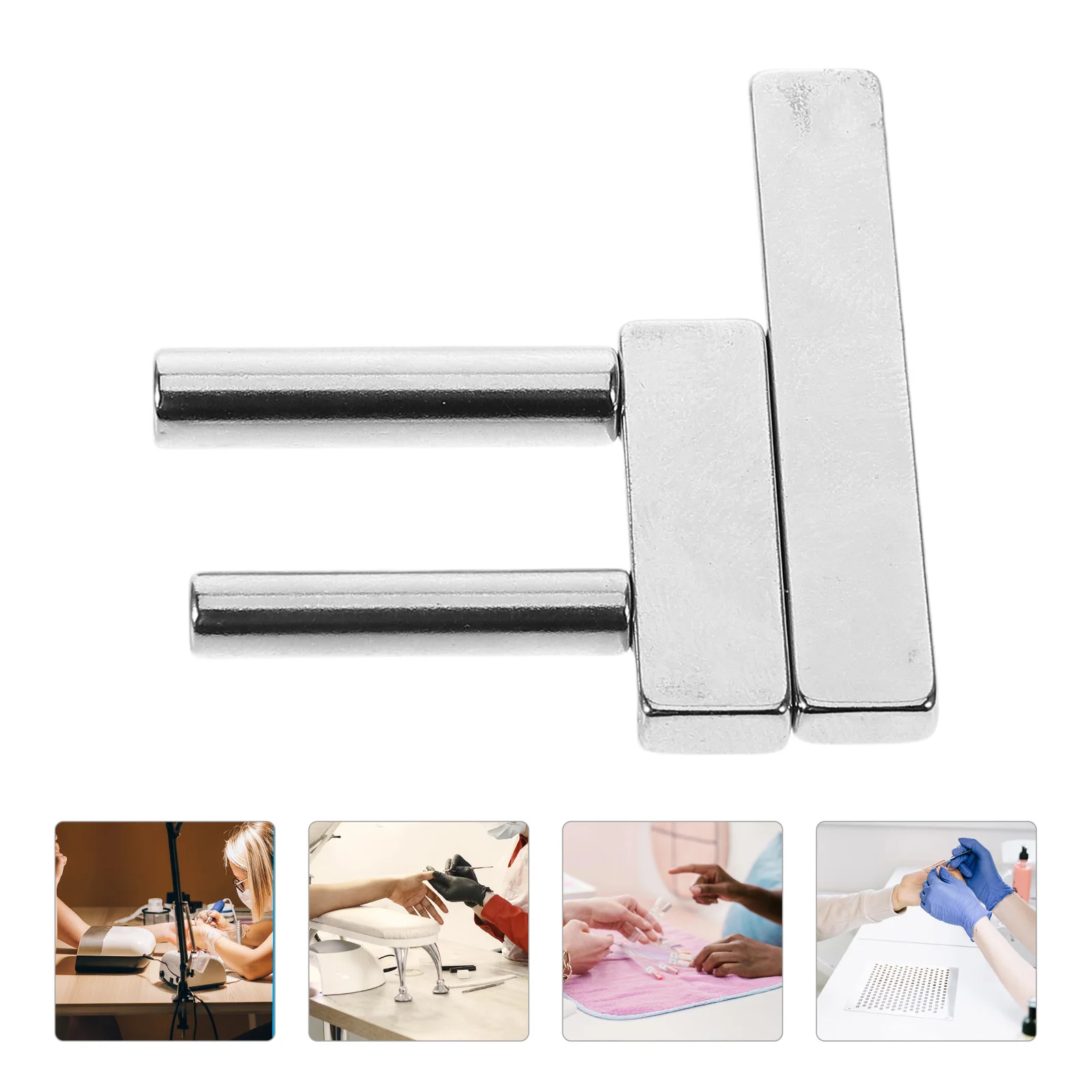 

4pcs Cat Eye Magnet Art Tool For Gel Polish Multifunctional Mini Manicure Kit Durable Magnetic Pen Tools Nail Design Cat Eye Gel