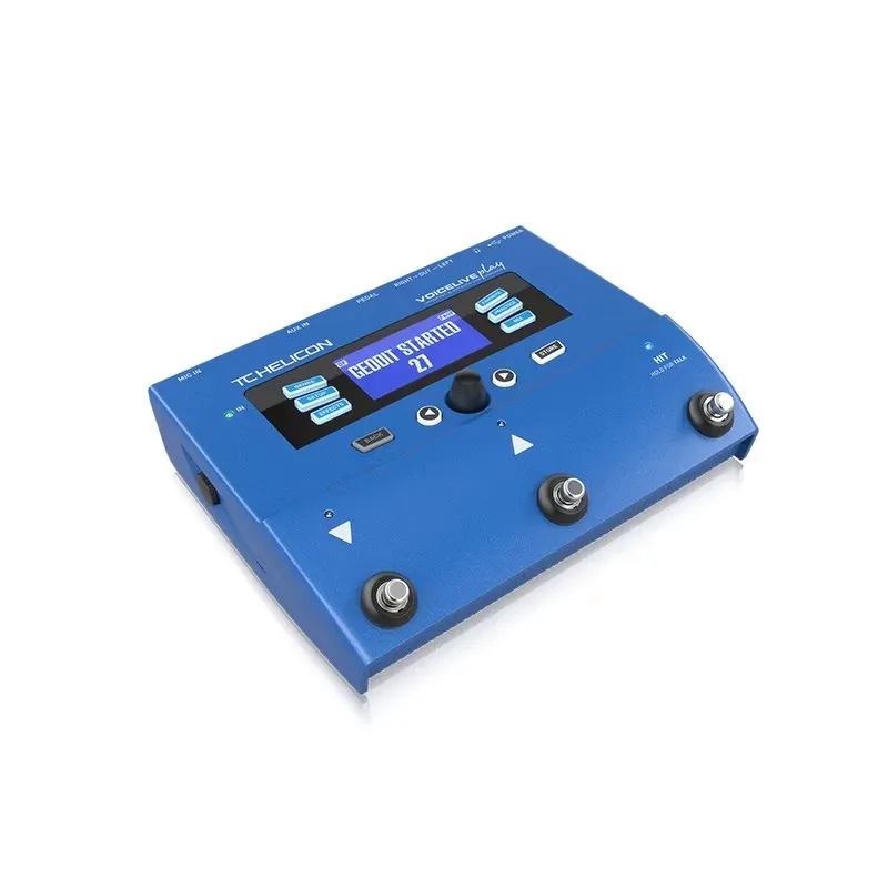 

Tc Helicon Voice Live 3-кнопочная педаль вокальных эффектов с петлей вокальной гармонии и педалью эффектов