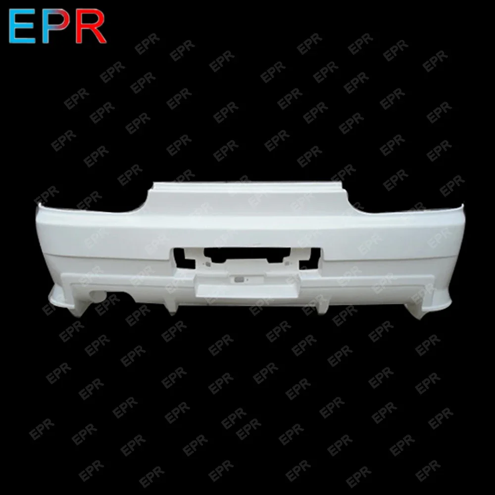 Do Style FRP Fiber Black or Grey Unpainted  Rear Bumper Car accessories Exterior Body kits For Nissan Skyline R32 GTS