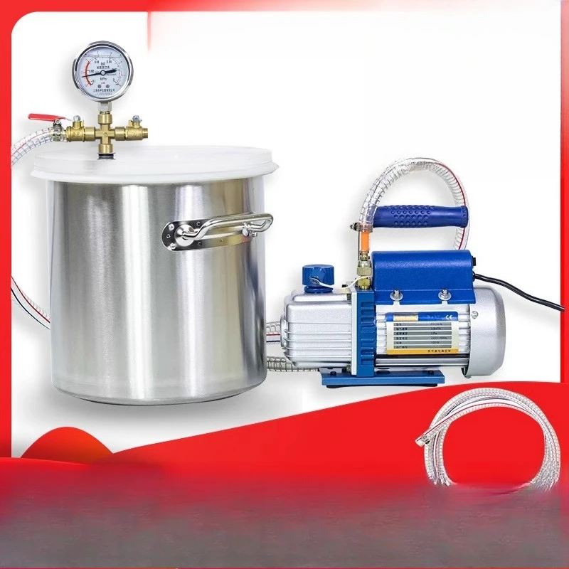 

Vacuum defoaming bucket Epoxy vacuum bucket defoaming machine, silicone resin AB glue