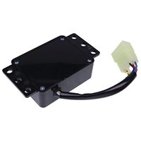 XCWoOshop 25239005 2523-9005 Wiper Relay 12V Compatible with Daewoo Doosan Excavator B55W-1 DX27Z DX30Z DX35Z DX53W