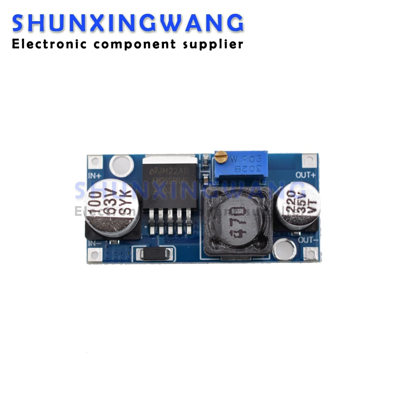 LM2596 DC-DC Step-down Power Supply Module 3A Adjustable Step-down Module LM2596S Voltage Regulator 24V 12V 5V 3V