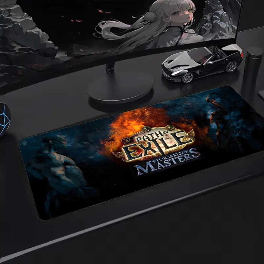Path of Exile 2 Anime Mouse Pad Oversized Mouse Mat, Extended Gaming Surface, Non-Slip Backing, Perfect for Desk Use
