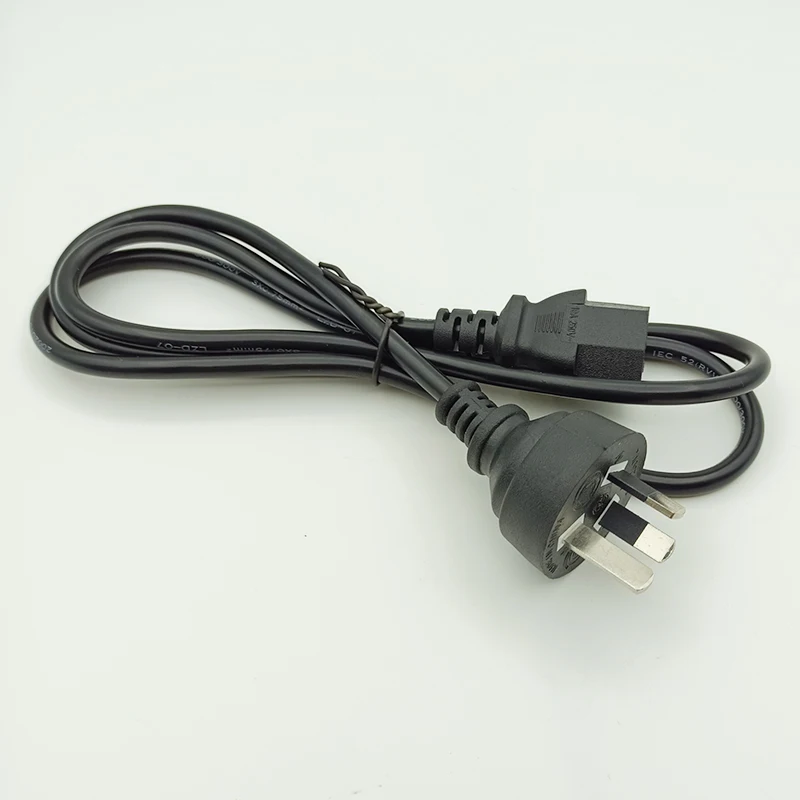 كابل الطاقة تمديد الحبل ، IEC C13 ، 220 فولت ، أستراليا ، نيوزيلندا ، الاتحاد الافريقي ، التوصيل العرض لرصد ، العارض ، HP ، الطابعة ، Lg ، TV ، 1.2 متر