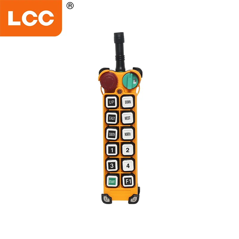 Factory Supply F24-12D Patented 315mhz 433mhz Industrial Remote Control For Truck For Crane