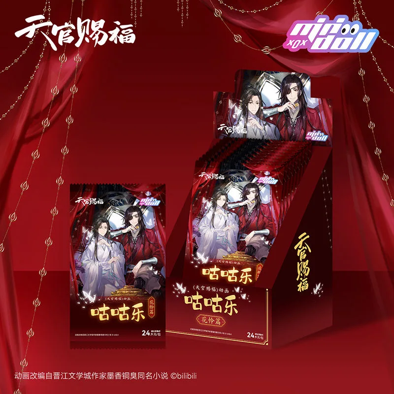 Imagem -02 - Manhwa-acrílico Cards of Heaven Oficials Blessing Minidoll Xie Lian Hua Cheng Manga Personagens Guka Adesivos Presente Cosplay Novo