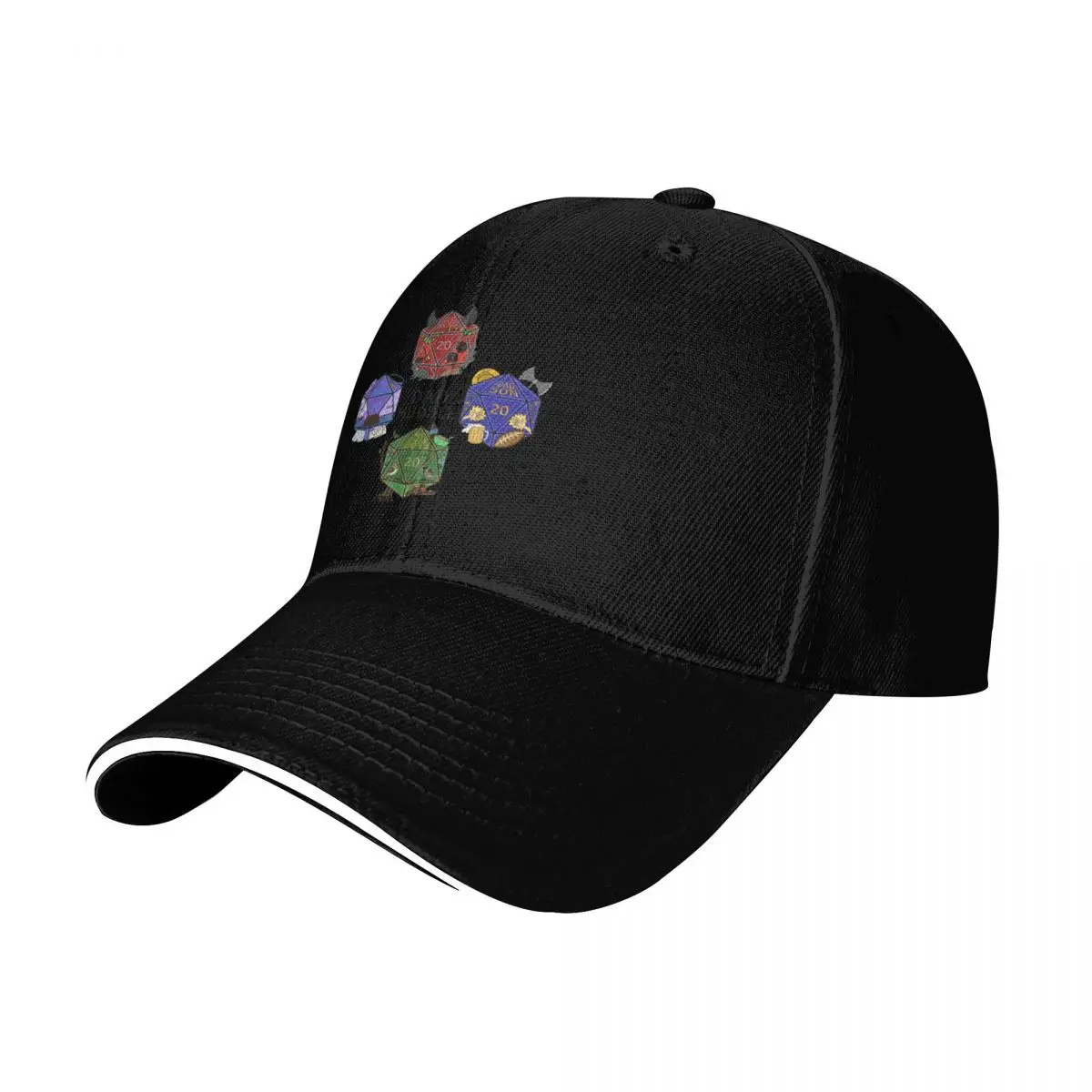 

Dungeons and Daddies Odyssey Dice Set Baseball Cap Trucker Hat fishing caps man Fishing cap Hip Hop Men Hats Women's