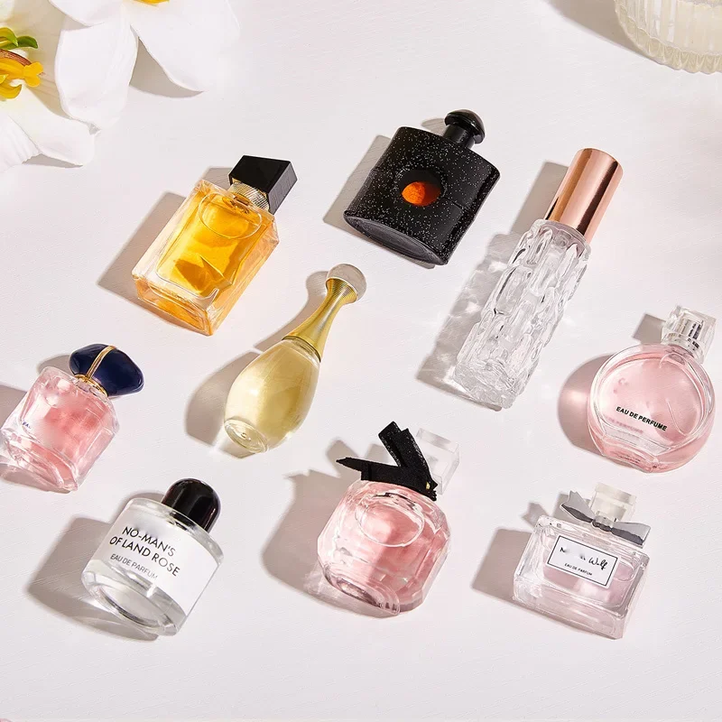 عطر نسائي 60 مللي عطر فيرومونات رجالي يدوم طويلاً وودي فلورال كولونيا عطر محمول مجموعة هدايا فاخرة #4