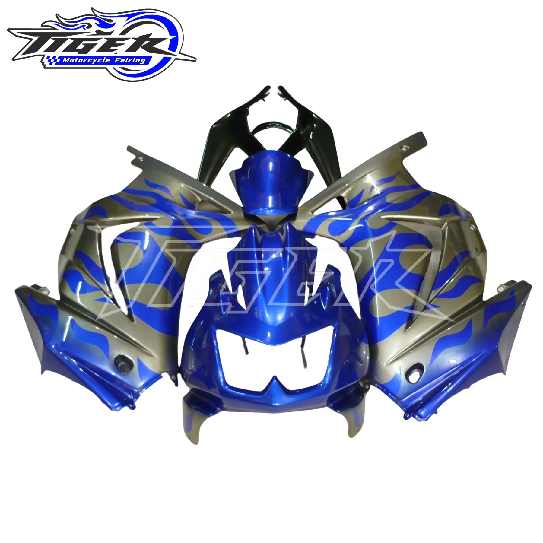 

Motorcycle Fairing Kit Suitable for Kawasaki Ninja 250 Ninja 300 13-17 Years EX250 EX300 2013 2014 2015-2017 Fairing Blue