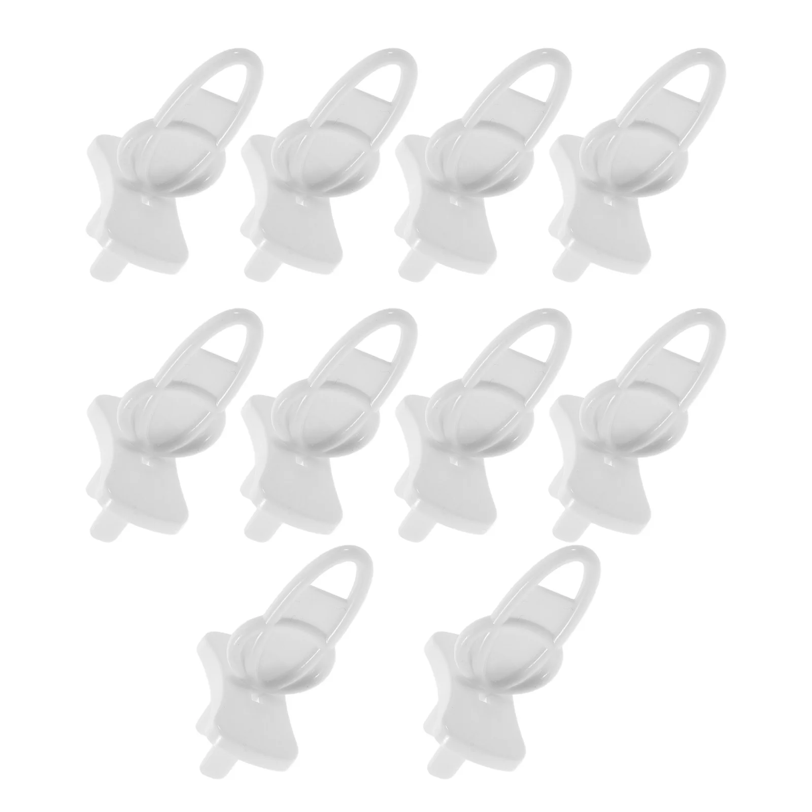 

10Set Baby Proofing Outlet Covers 2 Hole Child Safety Electrical Sockets Plug Protectors Easy Installation Compact Design
