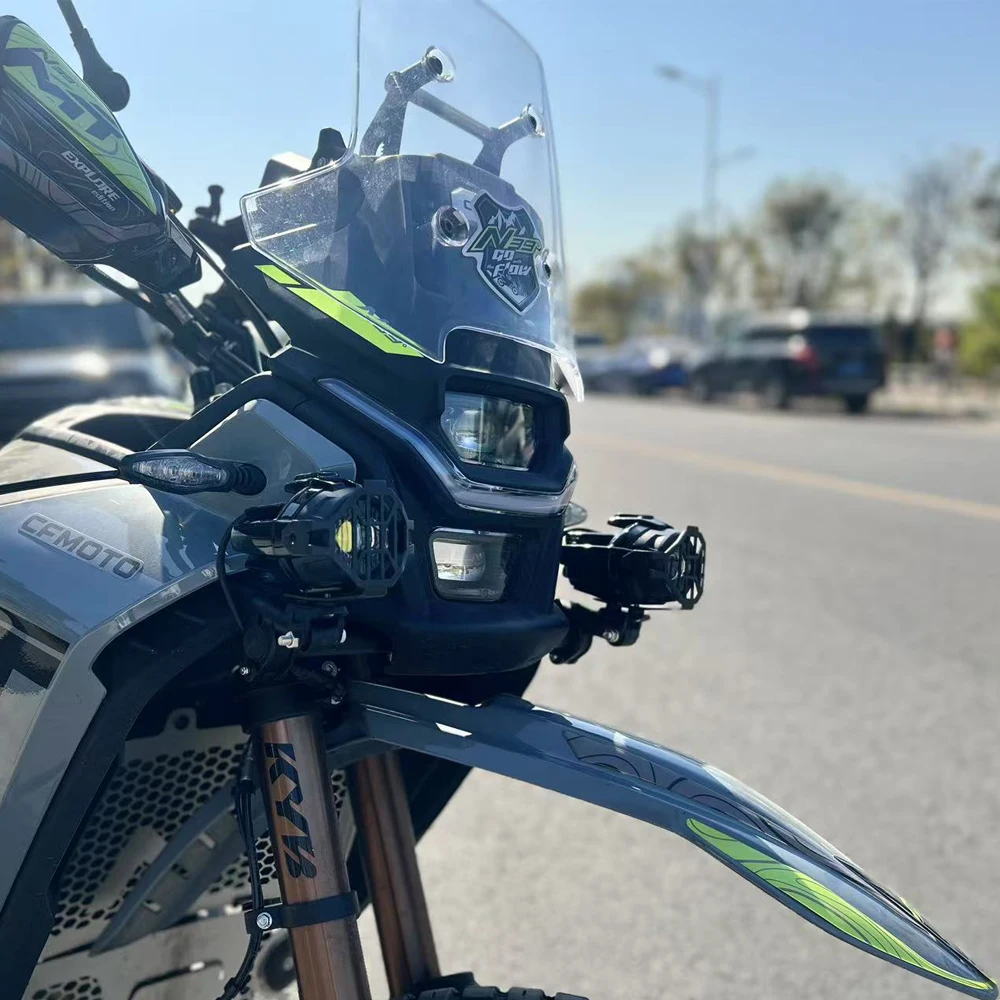 

New Motorcycle Spotlights Holder Fog Light Mounting Fog Lamp Support Accessoires For CFMOTO 450MT 450 MT MT450