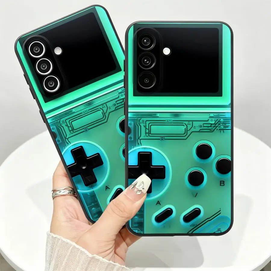 Green Handheld Phone Cover Case for Samsung Galaxy A57 A23 A25 A16 A37 A05 A73 A51 A55 A06 A15 A53 A17 A50 A41 A70 A13 A12 A52