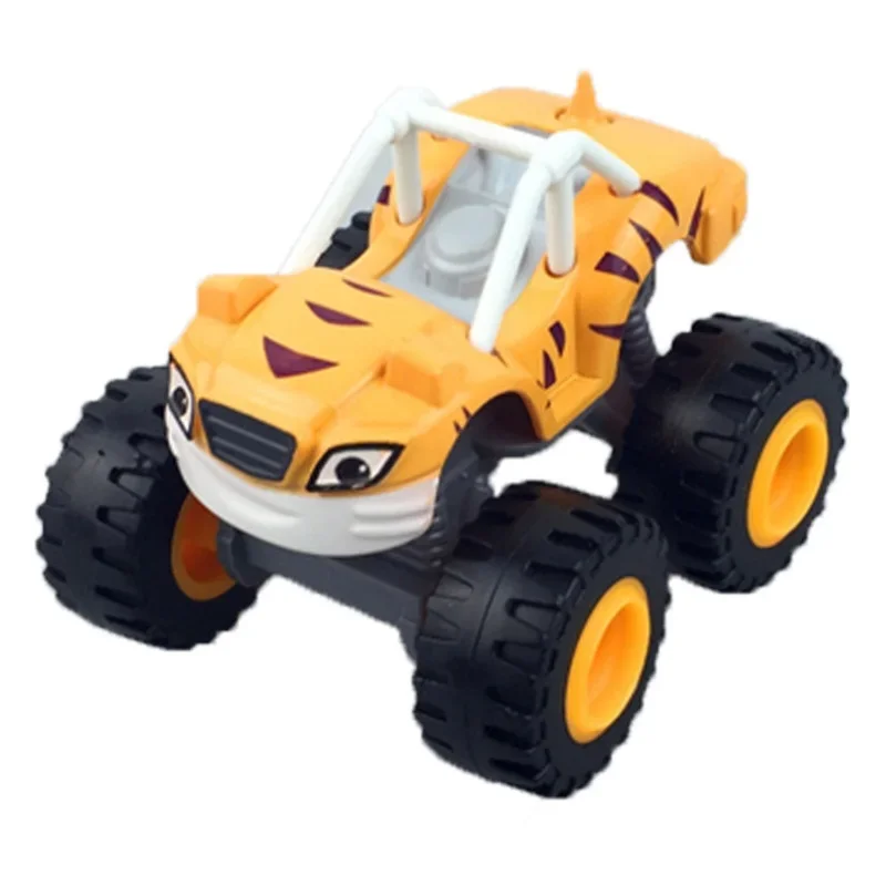 Machines Car Toys Russian Miracle Crusher Truck Vehicles Figure Blazed Toys for Children Birthday Gifts Blazer Kid Toys