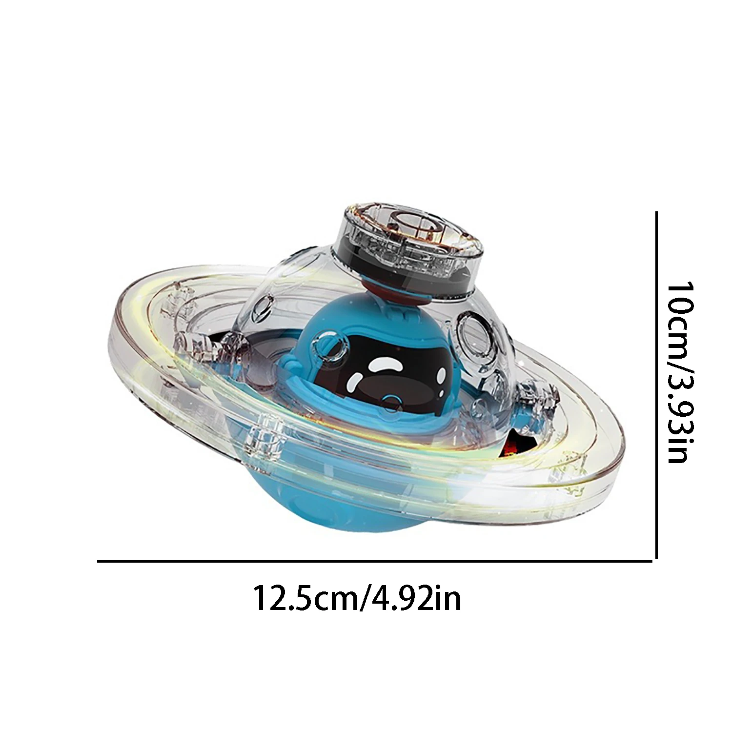 Jouets pour enfants, Gyroscope rotatif scintillant, lumières colorées, musique, lumières torsadées à la main, jouets gyroscopiques musicaux pour garçons et filles